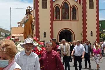 Misa, procesión y encuentro vecinal en La Higuera Canaria este domingo/TA.